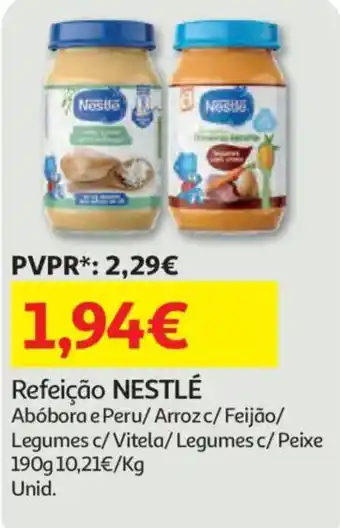Auchan Refeição nestlé promoção
