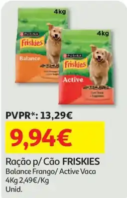 Auchan Ração p/ Cão FRISKIES promoção