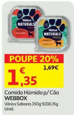Auchan Comida Húmida p/ Cão Webbox promoção