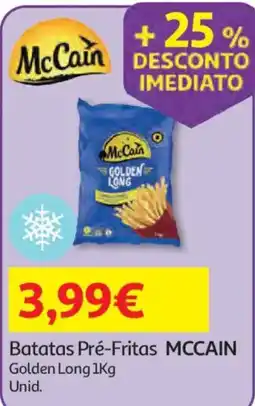 Auchan batatas pré-fritas mccain golden long promoção