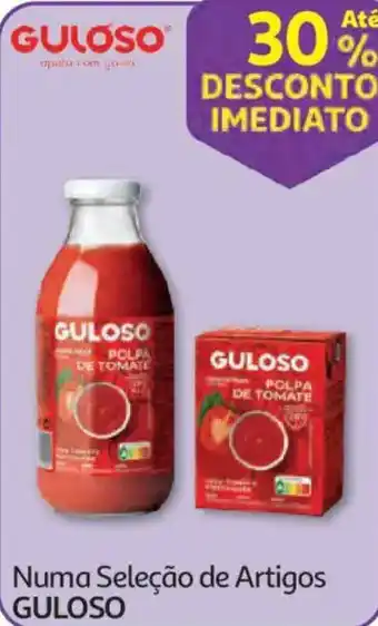Auchan Guloso polpa de tomate promoção
