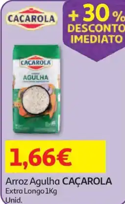 Auchan arroz agulha caçarola promoção