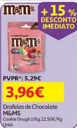 Auchan Drafeias de chocolate m&ms cookie dough promoção