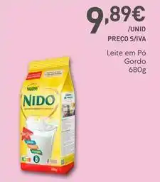 Recheio Leite em pó gordo promoção