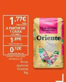 Recheio Oriente - arroz promoção