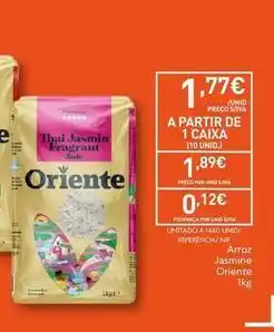 Recheio Oriente - arroz jasmine promoção