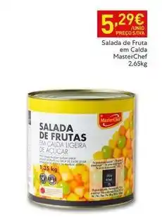 Recheio Masterchef - salada de fruta em calda promoção