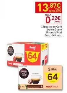 Recheio Dolce gusto - cápsulas de café promoção