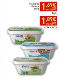 Recheio Mimosa - manteiga promoção