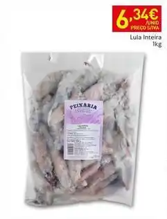 Recheio Lula inteira promoção