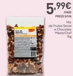 Recheio Masterchef - mix de frutos secos e chocolate promoção