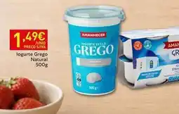 Recheio Amanhecer - logurte grego natural promoção