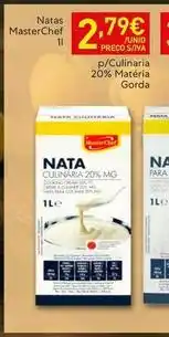 Recheio Masterchef - nata masterchef promoção