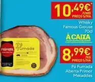 Recheio Primor - whisky promoção