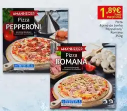 Recheio Amanhecer - pizza pepperoni/pepperoni/romana promoção