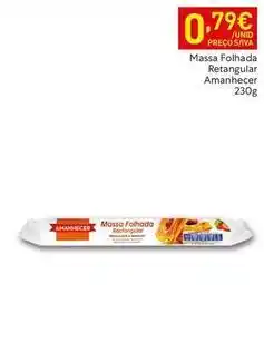 Recheio Amanhecer - massa folhada retangular promoção