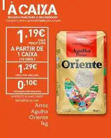 Recheio Oriente - arroz agulha promoção