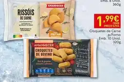 Recheio Amanhecer - croquetes de carne p/forno promoção