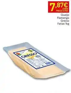 Recheio Gresso - queijo flamengo promoção