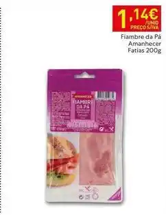 Recheio Amanhecer - fiambre da pa promoção