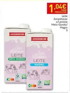 Recheio Amanhecer - leite s/lactose meio-gordo/ magro promoção