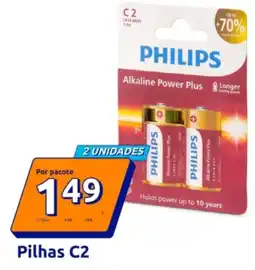 Action Pilhas C2 promoção