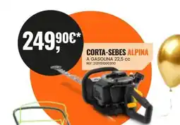 Armazéns Reis Corta-sebes alpina a gasolina 22,5 cc promoção