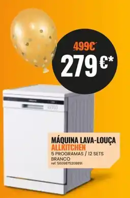 Armazéns Reis Máquina lava-louça allkitchen promoção