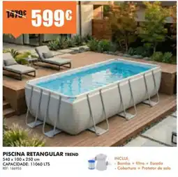 Armazéns Reis Piscina retangular trend promoção