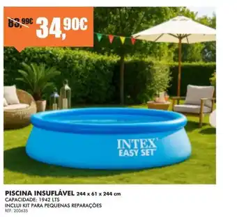 Piscina insuflável intex easy set