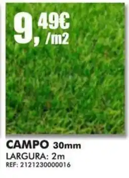 Armazéns Reis Campo 30mm promoção