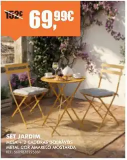 Armazéns Reis Set jardim promoção