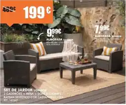 Armazéns Reis Set de jardim lombok promoção