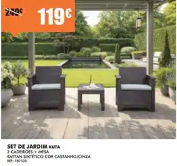 Armazéns Reis Set de jardim kuta promoção