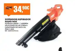 Armazéns Reis Soprador/aspirador mader mgd promoção
