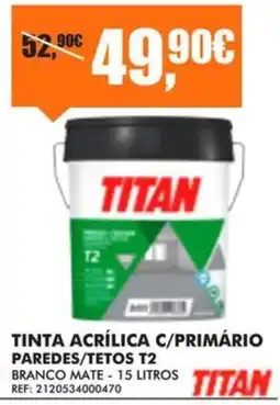 Armazéns Reis tinta acrílica c/primário paredes/tetos t2 promoção