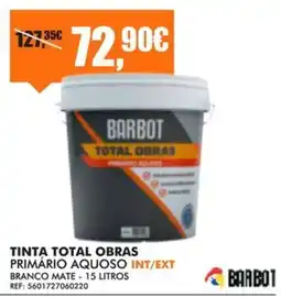 Armazéns Reis tinta total obras primário aquoso int/ext promoção
