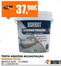 Armazéns Reis tinta aquosa reconstrução barbot promoção