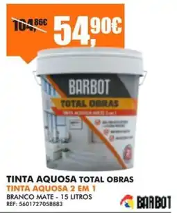 Armazéns Reis Tinta aquosa total obras promoção