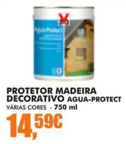 Armazéns Reis Protetor madeira decorativo agua-protect promoção