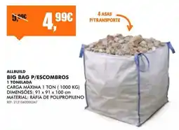 Armazéns Reis Allbuild big bag p/escombros promoção