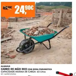 Armazéns Reis carro de mão eko com roda pneumática promoção