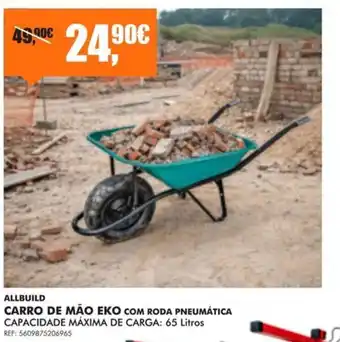 Armazéns Reis carro de mão eko com roda pneumática promoção