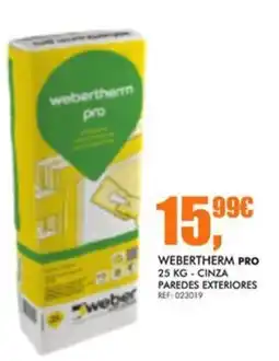 Armazéns Reis webertherm pro promoção
