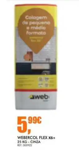 Armazéns Reis webercol flex xs+ promoção