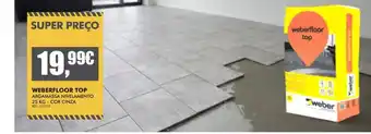 Armazéns Reis weberfloor top argamassa nivelamento promoção