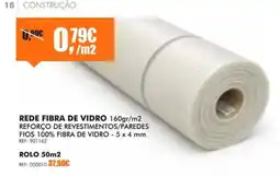 Armazéns Reis rede fibra de vidro promoção