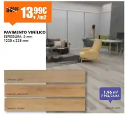 Armazéns Reis Pavimento vinílico promoção