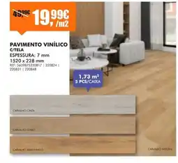 Armazéns Reis Pavimento vinílico promoção
