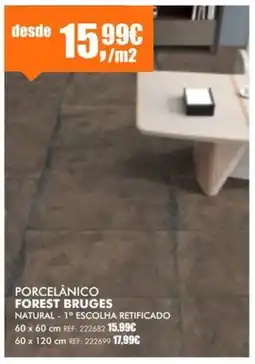 Armazéns Reis porcelânico forest bruges promoção